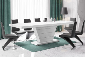 Table à manger évolutive 160-208-256 cm VEGA